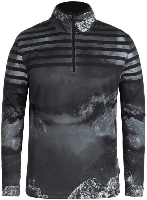 Camiseta de esquí / Sudadera con capucha Luhta Hauho Negro XL Camiseta