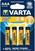 AAA batérie Varta LR03 Longlife 4