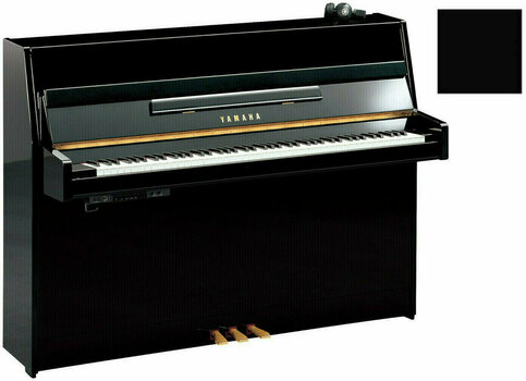 Akoestische piano, staande piano Yamaha B1 SC2 Silent Piano Polished Ebony with Chrome - 1