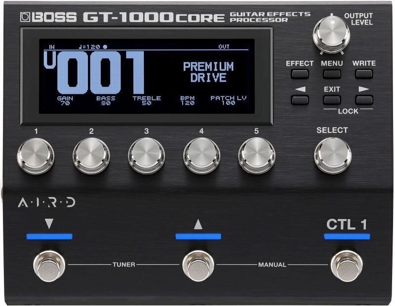 Multi-effekt til guitar Boss GT-1000CORE