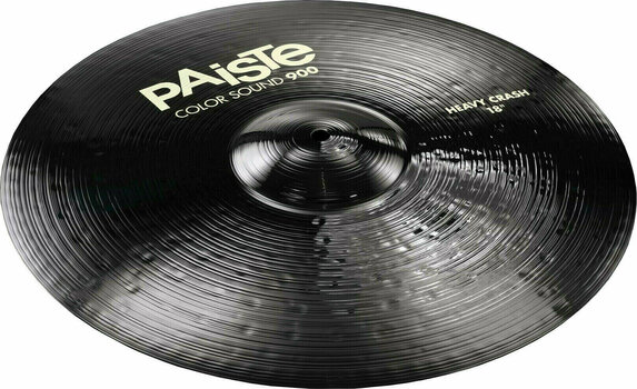 Crash Cymbal Paiste Color Sound 900  Heavy Crash Cymbal 16" Black - 1