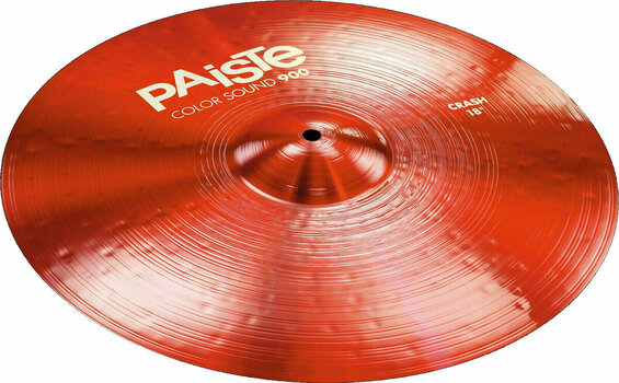 Cymbale crash Paiste Color Sound 900 Cymbale crash 16" Rouge - 1