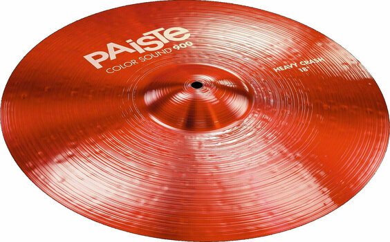 Cymbale crash Paiste Color Sound 900  Heavy Cymbale crash 17" Rouge - 1
