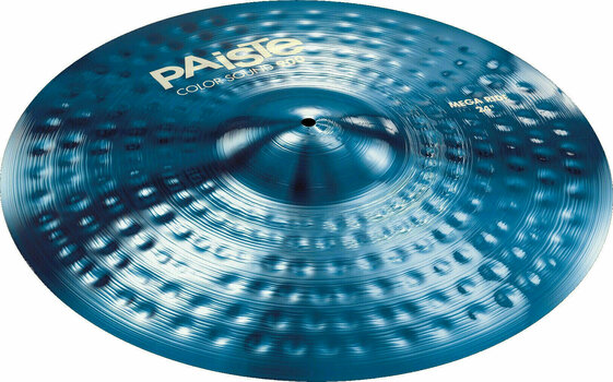 Cymbale ride Paiste Color Sound 900  Mega Cymbale ride 24" Bleu - 1