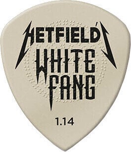 Púa Dunlop 1.14 Hetfield's White Fang Púa