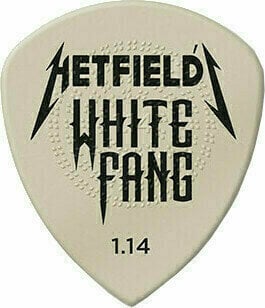 Médiators Dunlop 1.14 Hetfield's White Fang Médiators - 1