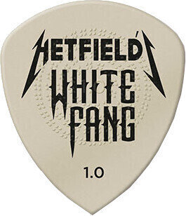 Médiators Dunlop 1.0 Hetfield's White Fang Médiators