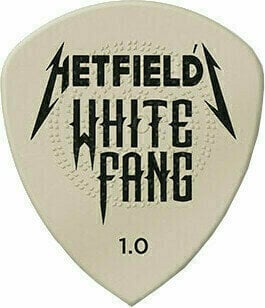 Перце за китара Dunlop 1.0 Hetfield's White Fang Перце за китара - 1