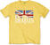 Skjorte The Beatles Skjorte Logo & Vintage Flag Yellow 5 - 6 Y