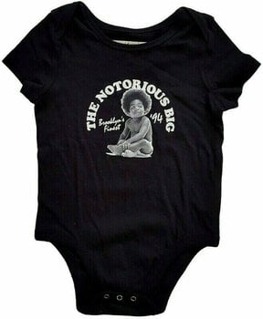 Skjorta Notorious B.I.G. Skjorta Baby Grow Unisex Black 1,5 Years - 1