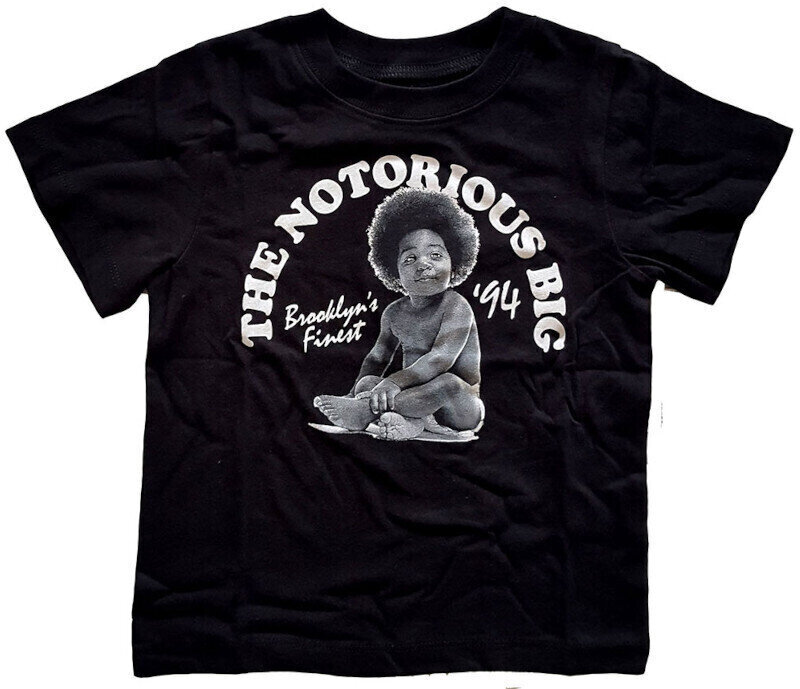 T-shirt Notorious B.I.G. T-shirt Baby Toddler Unisex Black 3 Years