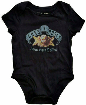 Shirt Guns N' Roses Shirt Sweet Child O' Mine Unisex Zwart 0-3 Months - 1