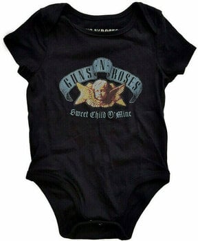 T-shirt Guns N' Roses T-shirt Sweet Child O' Mine Unisex Noir 3 - 6 mois  - 1
