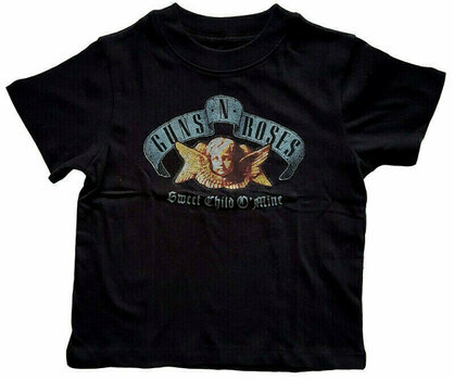 T-Shirt Guns N' Roses T-Shirt Sweet Child O' Mine Unisex Black 4 Years - 1