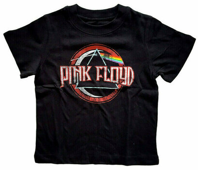 Shirt Pink Floyd Shirt Dark Side Of the Moon Seal Toddler Unisex Black 2 Years - 1
