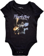 T-Shirt Prince T-Shirt Purple Rain Baby Black 0-3 Months
