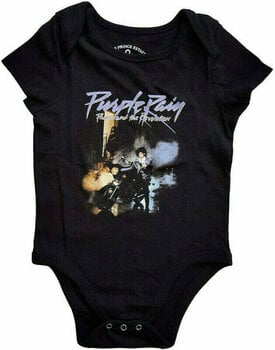 T-shirt Prince T-shirt Purple Rain Baby Grow Black 1,5 ans - 1