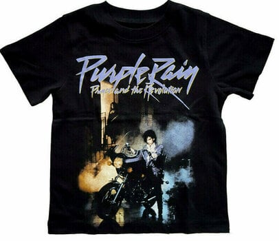 T-Shirt Prince T-Shirt Purple Rain Toddler Black 5 Years - 1