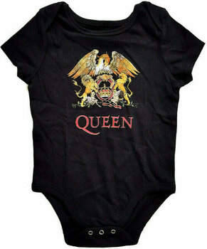 T-Shirt Queen T-Shirt Classic Crest Black 2 Years - 1