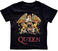Košulja Queen Classic Crest Kids Black 5 Years Košulja