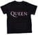 Πουκάμισο Queen Πουκάμισο Queen Logo Unisex Black 3 Years