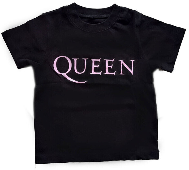 Koszulka Queen Koszulka Queen Logo Unisex Black 1 Year