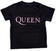 Tricou Queen Tricou Queen Logo Unisex Negru 1.5 Ani