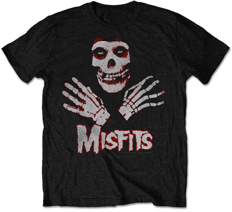 T-Shirt Misfits T-Shirt Hands Kids Unisex Black 7 - 8 Y