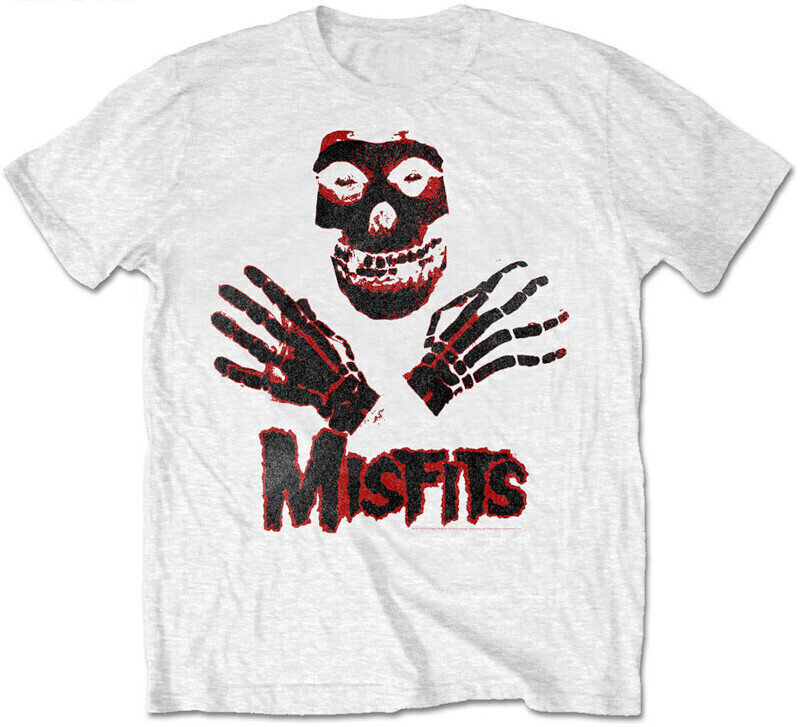T-Shirt Misfits T-Shirt Hands Kids Unisex White 7 - 8 Y