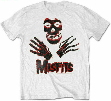 T-Shirt Misfits T-Shirt Hands Kids Unisex White 7 - 8 J - 1