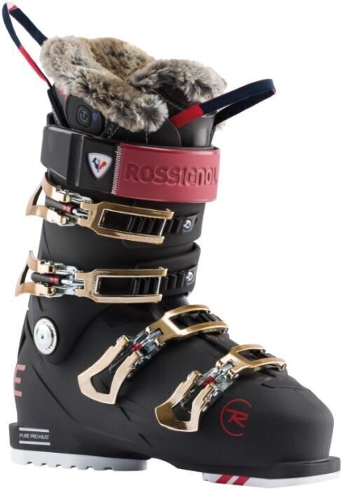 Cipele za alpsko skijanje Rossignol Pure Pro Night Black 255 Cipele za alpsko skijanje