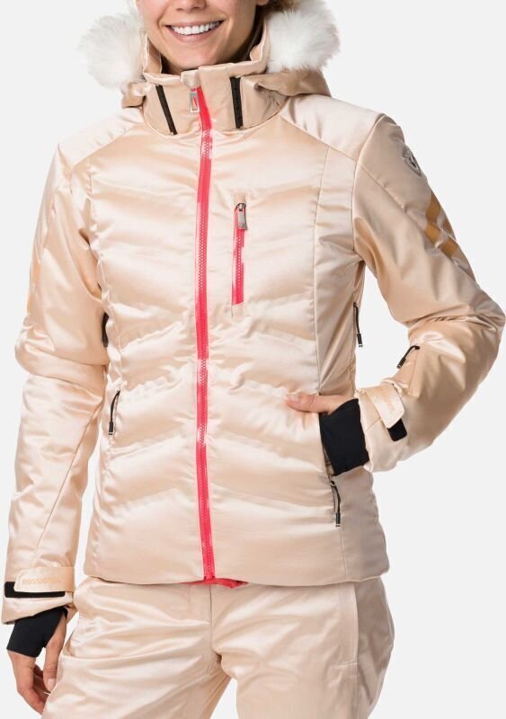 Ski Jacket Rossignol Depart Basalt Pink L