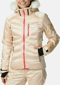 Ski Jacket Rossignol Depart Basalt Pink L - 1