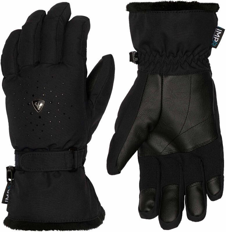 Ski Gloves Rossignol Famous IMPR G Black M Ski Gloves
