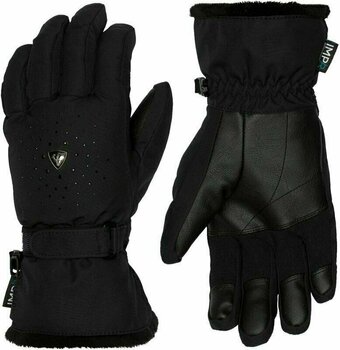 Smučarske rokavice Rossignol Famous IMPR G Black M Smučarske rokavice - 1