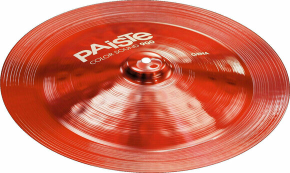 China Cymbal Paiste Color Sound 900 China Cymbal 16" Red - 1