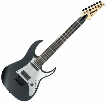 7-string Electric Guitar Ibanez APEX20 Black Satin - 1