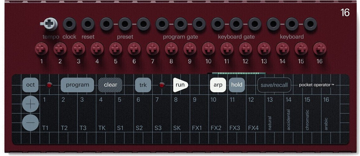 Syntezator kieszonkowy Teenage Engineering Pocket Operator Modular 16