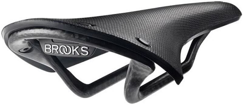 Седалка Brooks C13 Black Въглеродно влакно Седалка