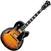 Semiakustická kytara Ibanez AF200-BS Brown Sunburst