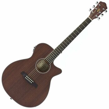 Electro-acoustic guitar Ibanez AEG8EMH-OPN - 1