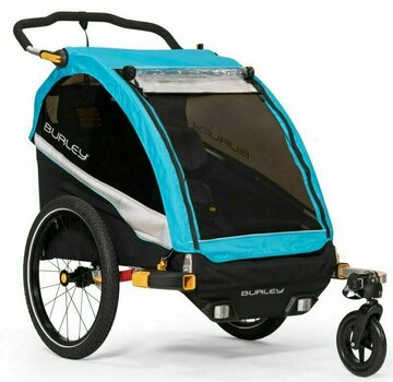 Cadeira/carrinho para criança Burley D'Lite X Old School Blue Cadeira/carrinho para criança - 1