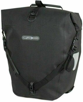 Bicycle bag Ortlieb Back Roller High Visibility Black Reflex - 1