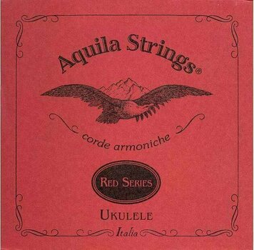Cordes pour ukulélé de concert Aquila 71U Red Series Concert - 1