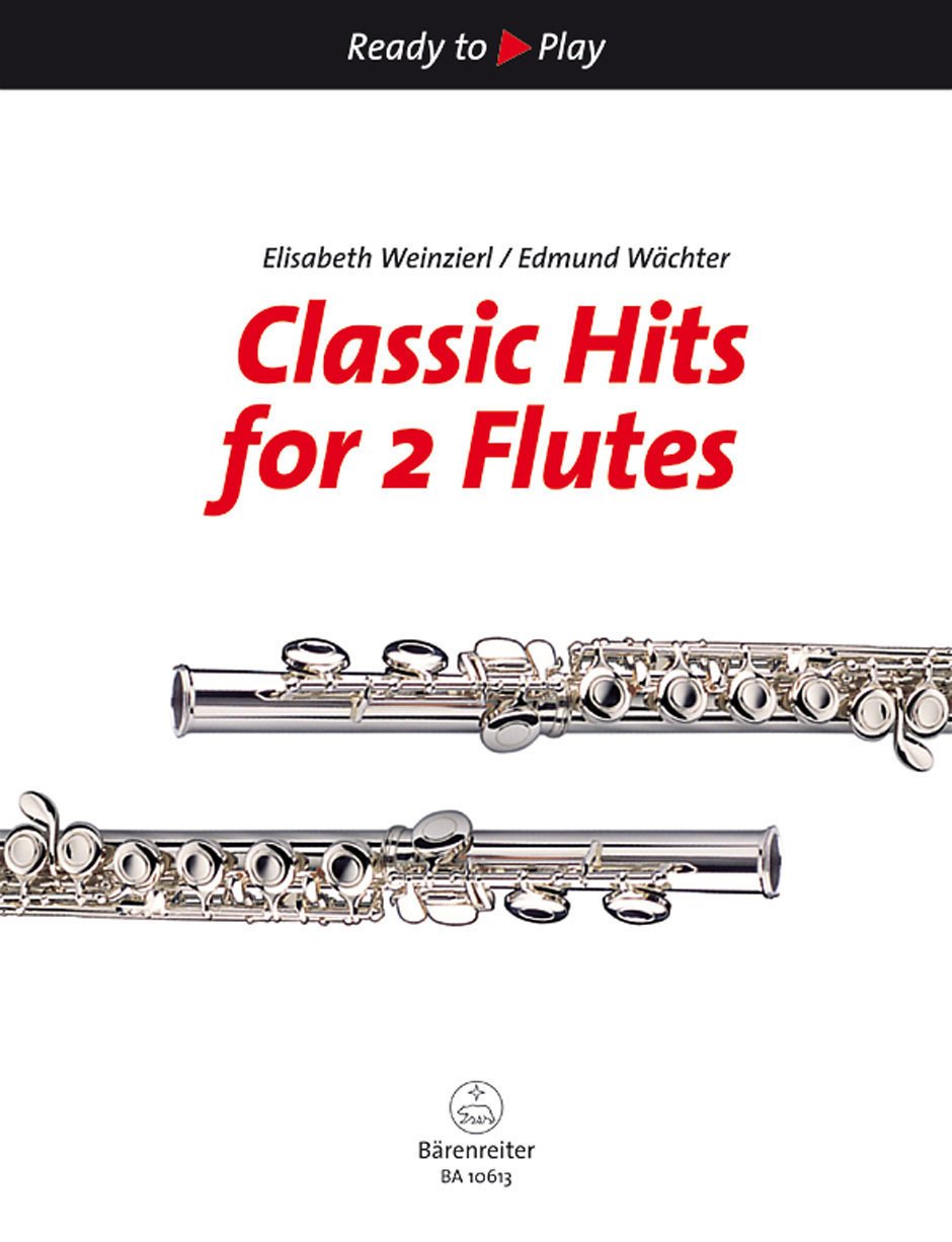 Levně Bärenreiter Classic Hits for 2 Flutes Noty