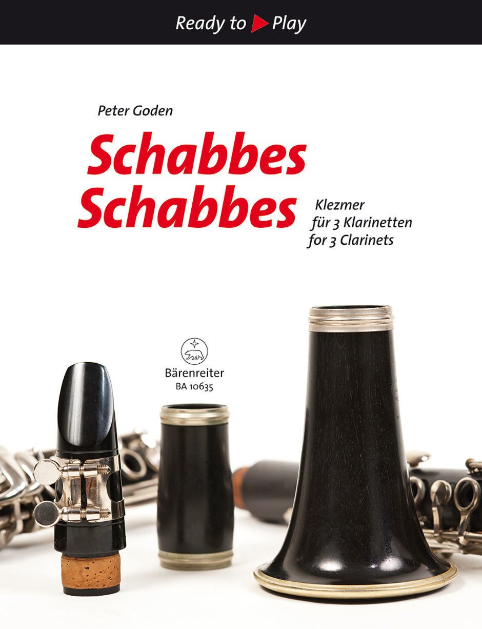 Nuty na instrumenty dęte Bärenreiter Klezmer for 3 Clarinets Nuty