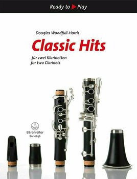 Music sheet for wind instruments Bärenreiter Classic Hits for 2 Clarinets Music Book - 1