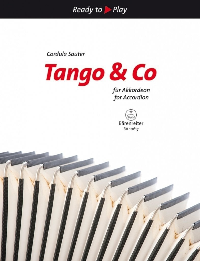 Music sheet for pianos Bärenreiter Tango & Co for Accordion Music Book