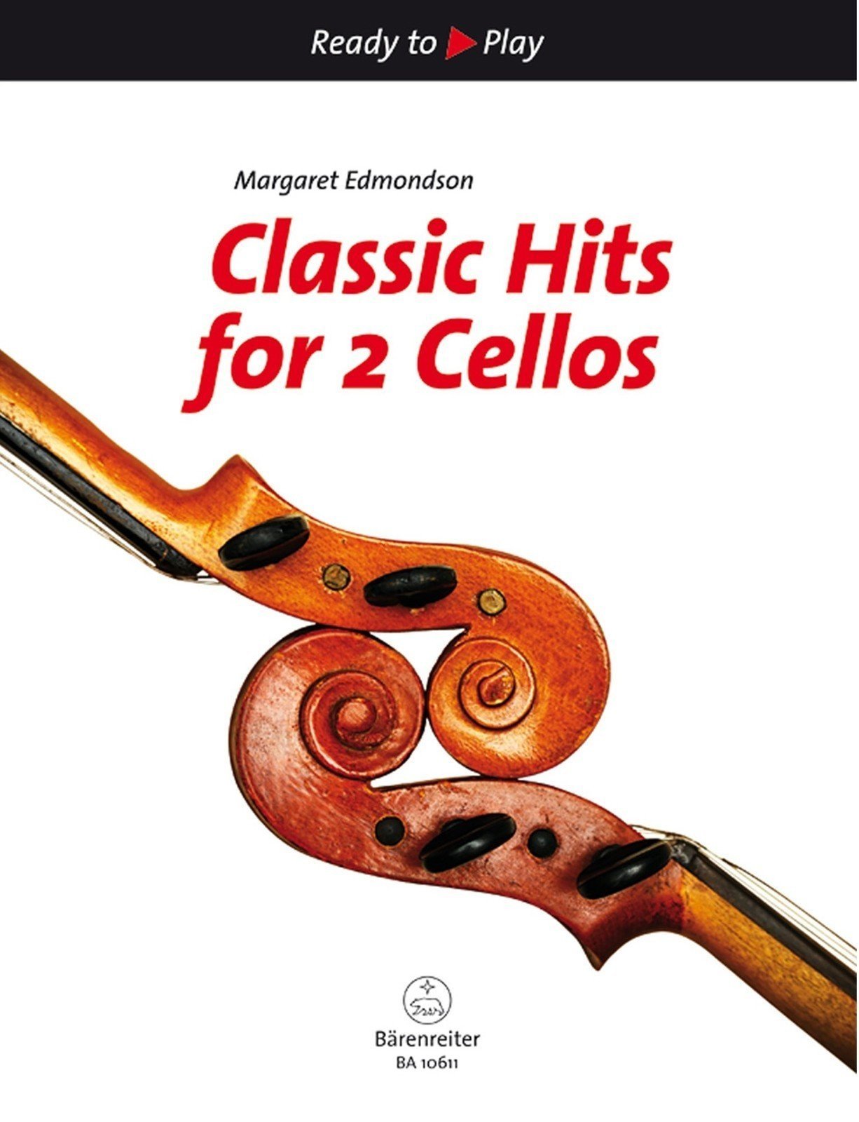 Music sheet for strings Margaret Edmondson Classic Hits for 2 Cellos Music Book