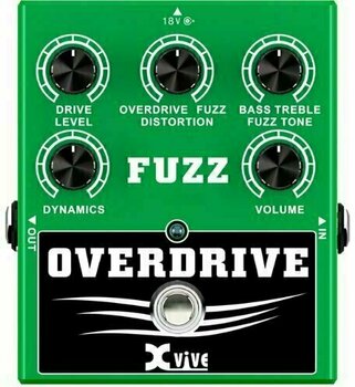 Efekt gitarowy XVive W2 Overdrive Fuzz - 1